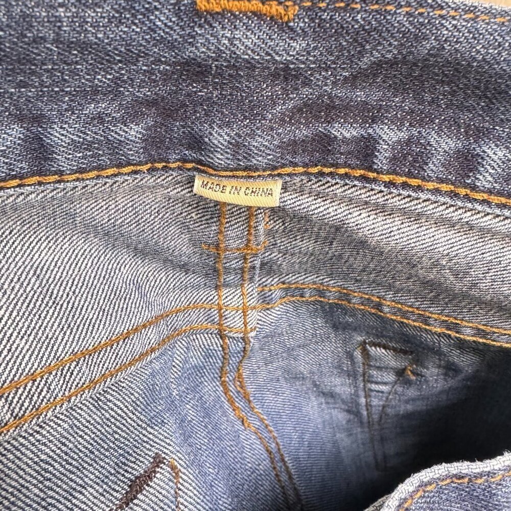 J.Crew Mens 34x34 (34x31.5 measured) 770 Jeans Kaihara Denim Straight Slim Fit - Picture 5 of 10
